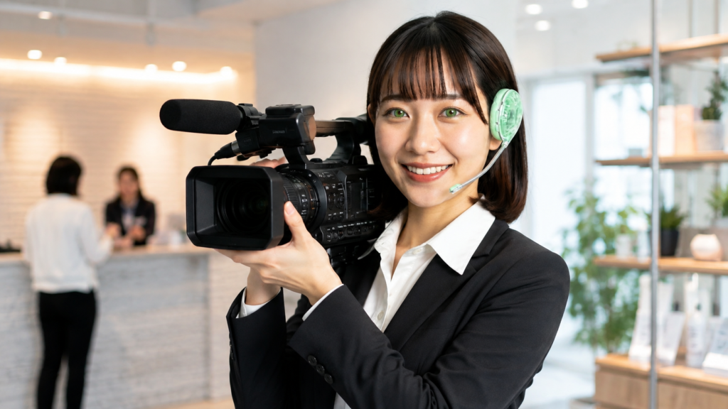 撮影付き動画制作