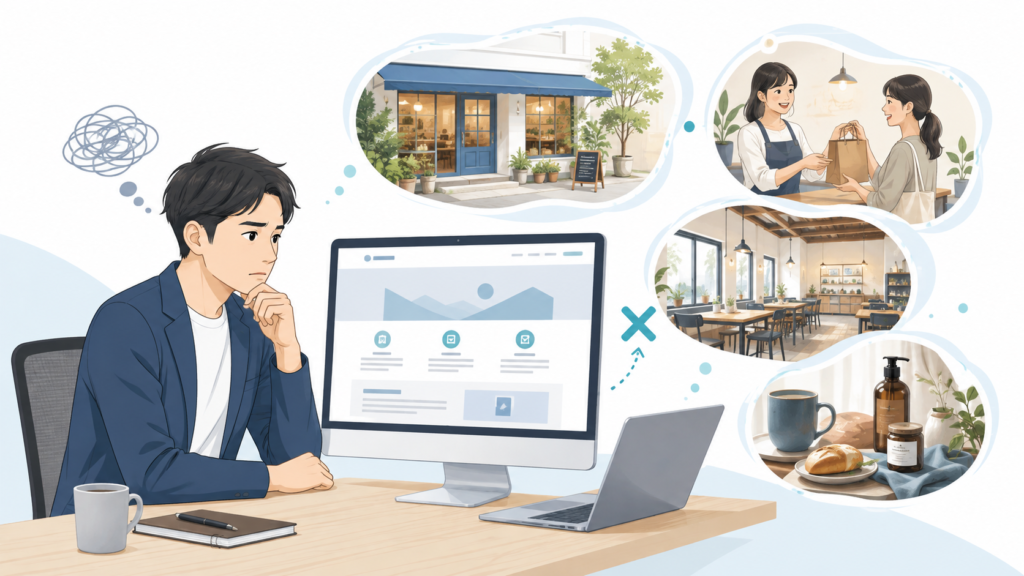 会社や店舗の魅力がホームページだけでは伝わらない
