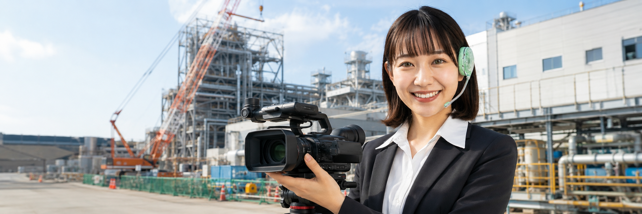 ドローン撮影だけではありません。J動画なら通常の地上撮影も併せて行います。
