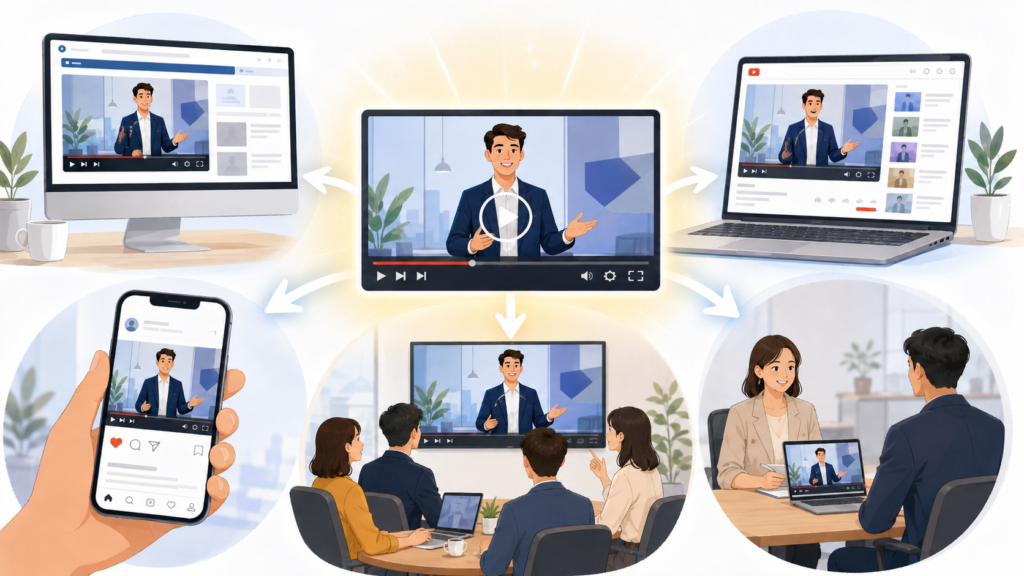 動画の活かし方までご提案