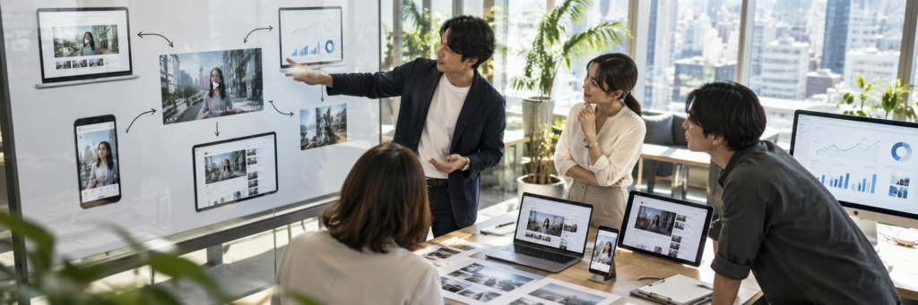 企業の情報発信を、動画制作だけで終わらせない。